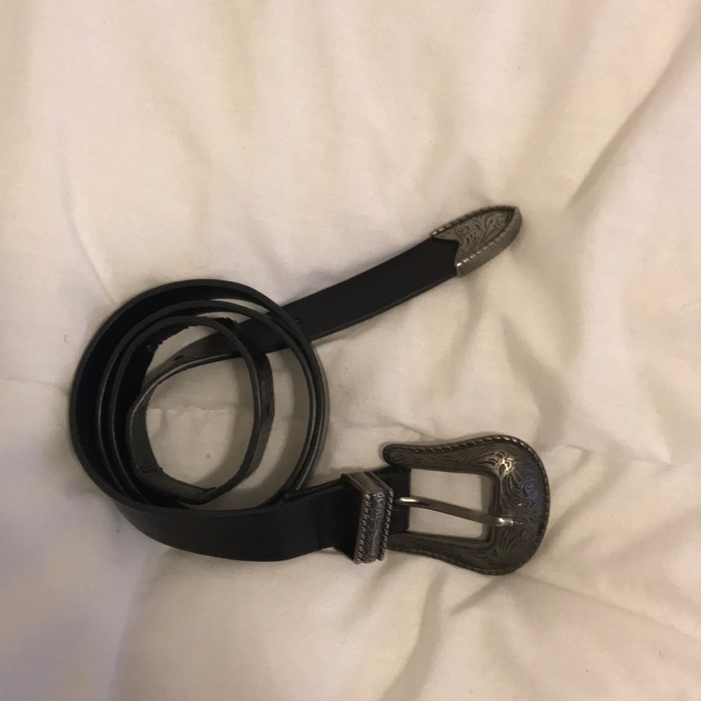 Western buckle belt